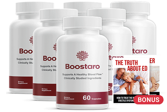 6 bottle package of Boostaro